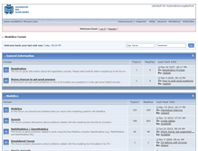 Tablet Screenshot of modelica-forum.com